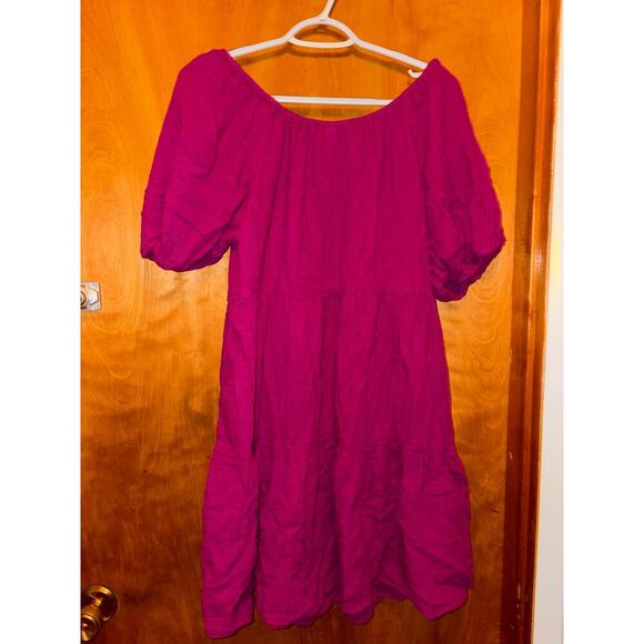Old Navy Tiered Dress Lrg - Picture 2 of 3